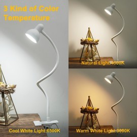 Brighten Up Your Home with this Eye-Protection LED Clip Light Table Lamp!