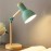 1pc Simple Eye-Protecting LED Desk Lamp, 3-color Change With Switch, Macaron Wood Lamp, Fashionable Bedside Lamp, Illuminate Your Room, Bedroom, Living Room, Office