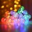 Crystal Ball Solar Outdoor Light String, 100/20 LED Bubble Ball Solar Bubble Light String, 8 Flashing Modes, Suitable For Outdoor Garden Decoration, Camping Tent Canopy Lights, Wedding And Birthday Scene Layout, Christmas And Halloween Decoration