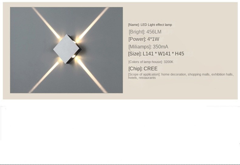 1pc wall light simple modern led light creative ktv living room light round aluminum details 6