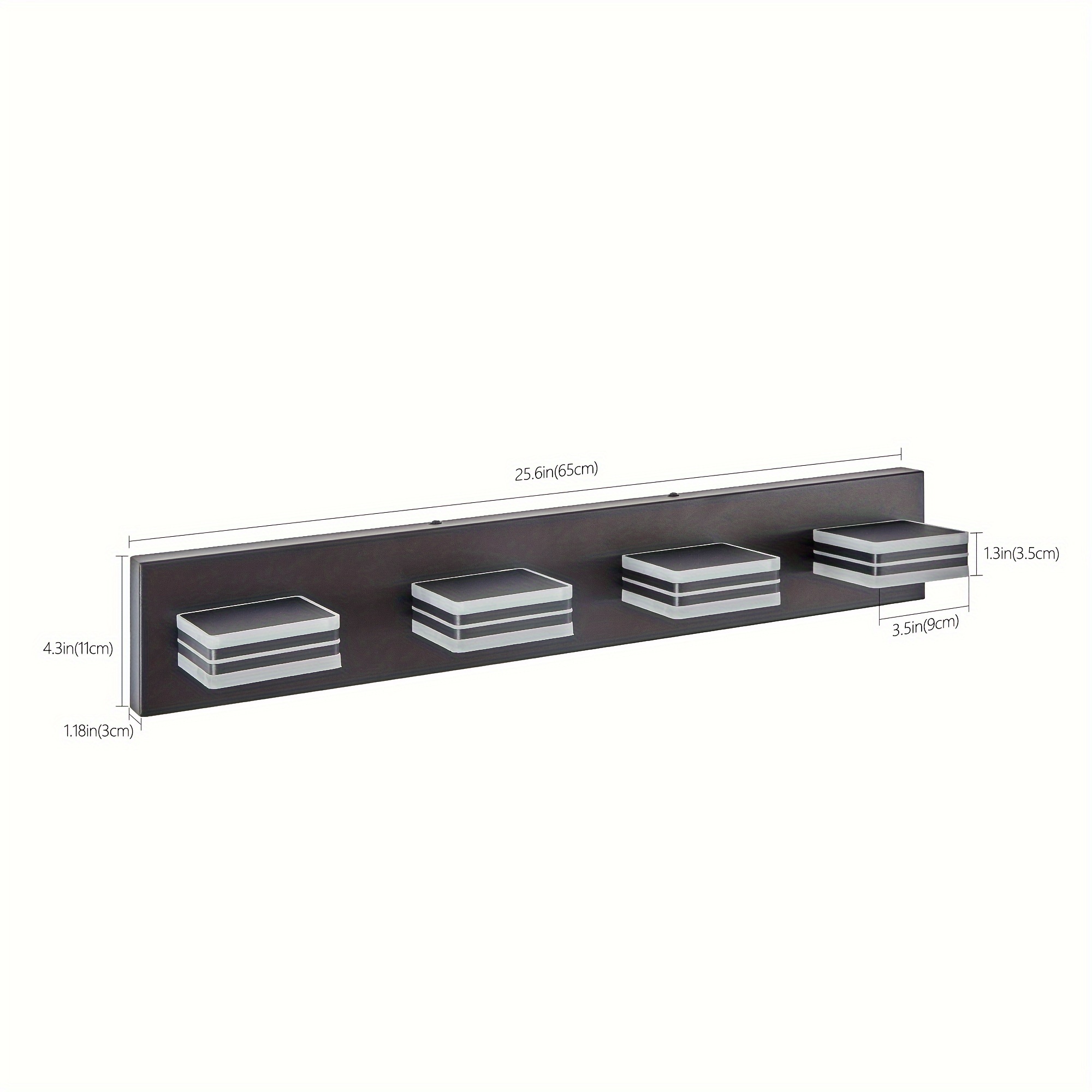 style simple 4 mirror headlights living room bathroom vanity luxury wall lamp details 2