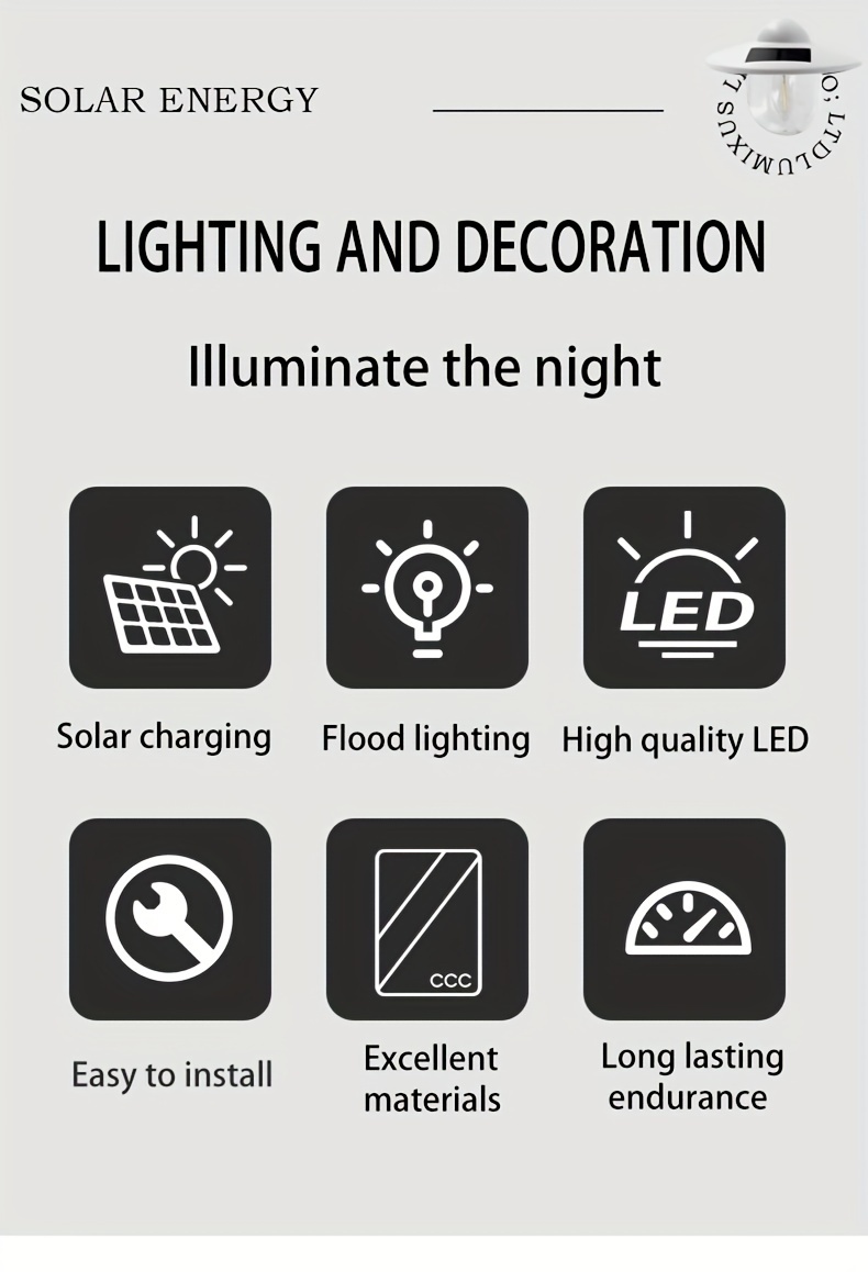 1pc nordic simple wall lights american retro wall lights solar rechargeable light outdoor wall lights details 1