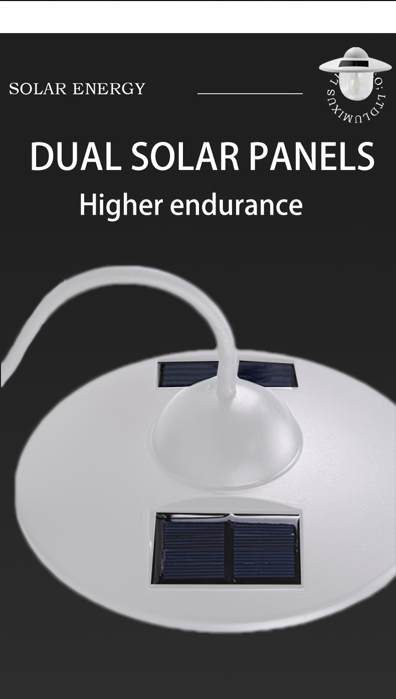 1pc nordic simple wall lights american retro wall lights solar rechargeable light outdoor wall lights details 5