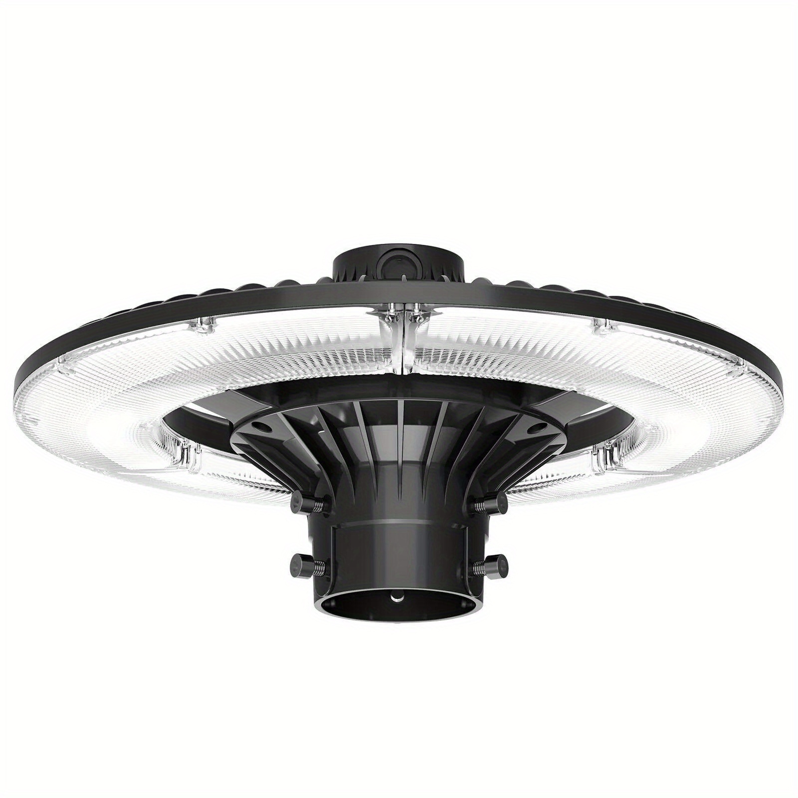 60w 3 4 5000k top lights outdoor ul dlc circular fixture exterior garden 100 277vac details 6