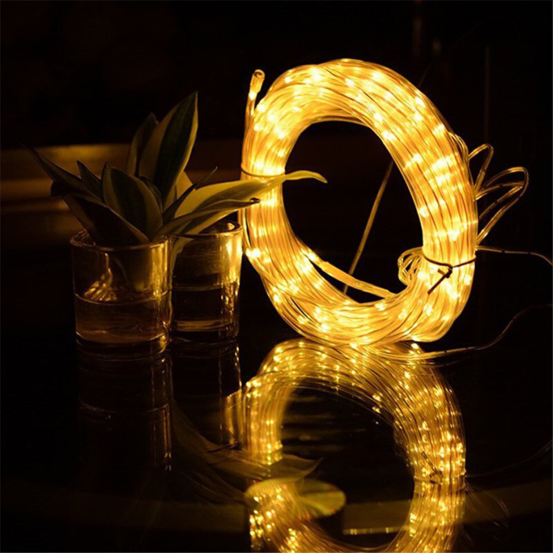 light up your garden with 22m 12m 7 led string lights waterproof tube rope garland for all occasions details 6