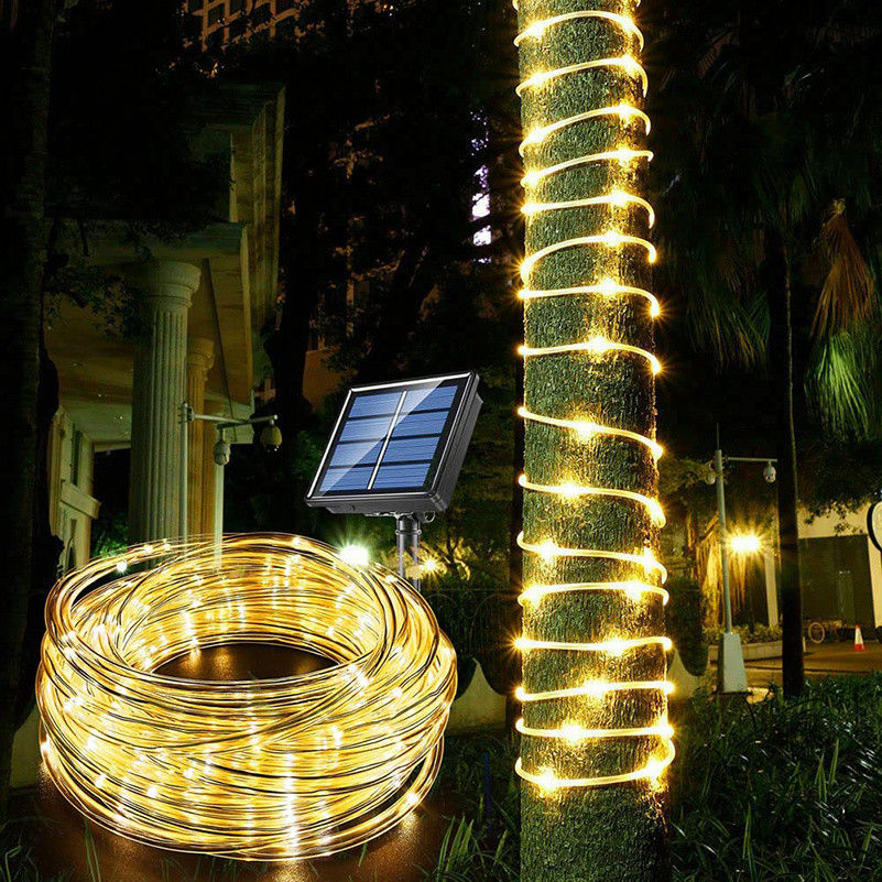 light up your garden with 22m 12m 7 led string lights waterproof tube rope garland for all occasions details 7
